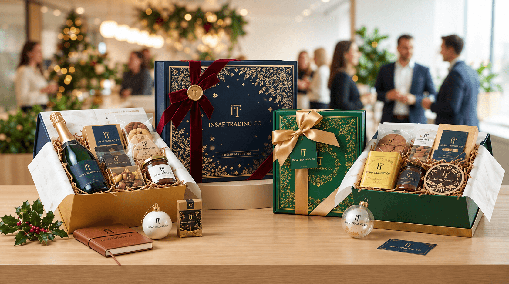 Premium executive corporate gift box.